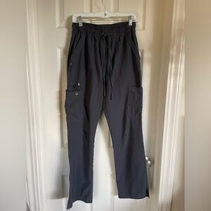 Dickies - women’s cargo scrub pants, charcoal size M